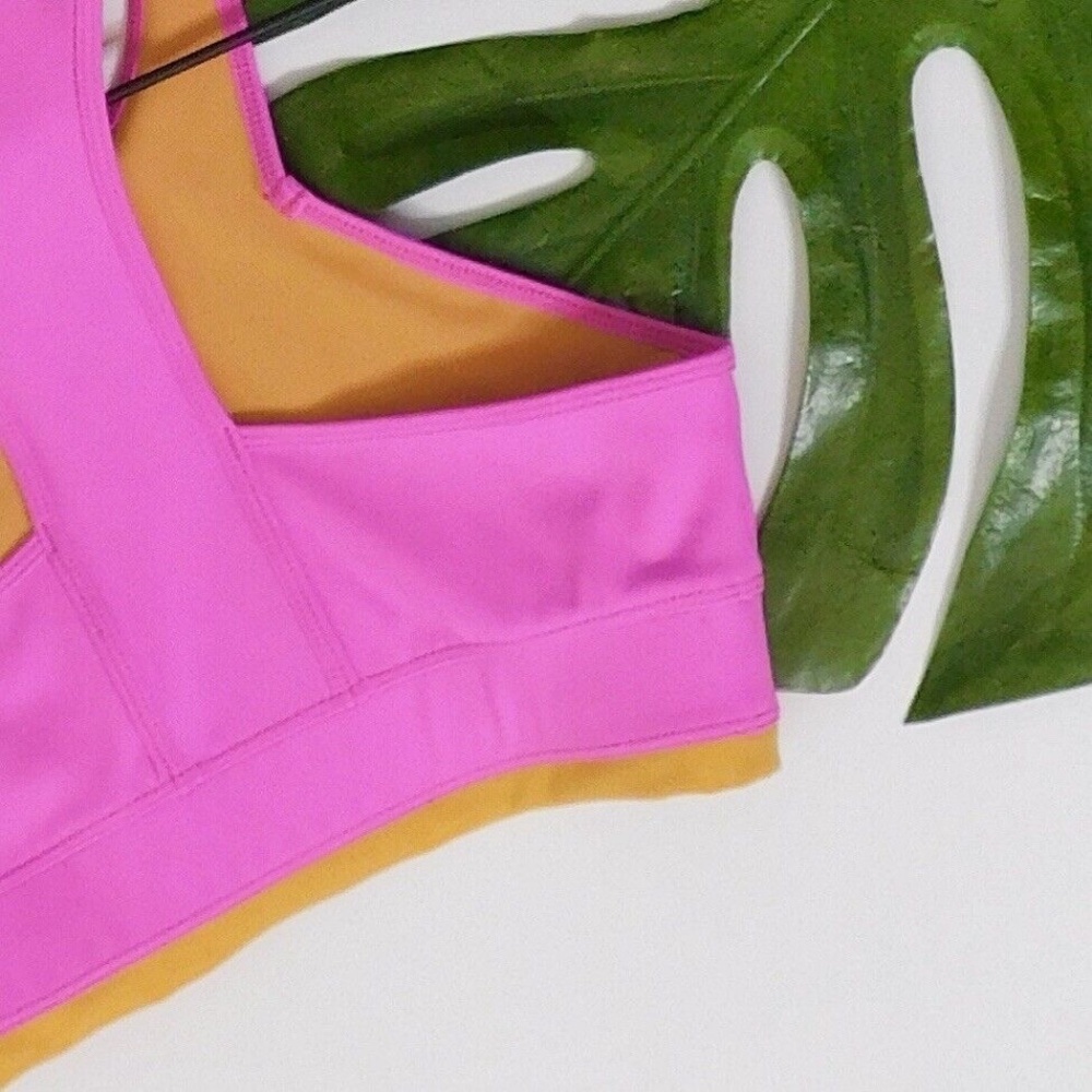 Free People Pink and Orange Sports Bra - Picture 11 of 14